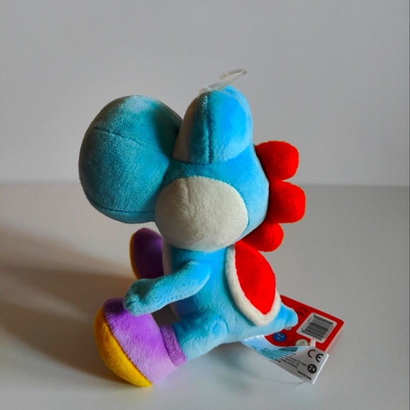 Light Blue Authentic Yoshi Nintendo Toy NWT Plush - Picture 4 of 6